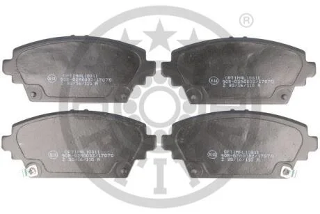 Гальмівні колодки дискові OPTIMAL BP10311