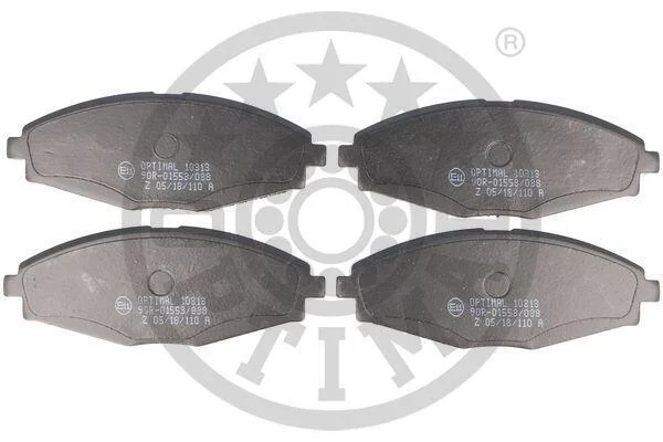 Гальмівні колодки дискові OPTIMAL BP10313 (фото 1)