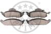 Гальмівні колодки дискові OPTIMAL BP-10314 (фото 2)
