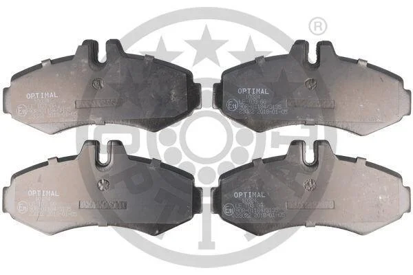 Гальмівні колодки дискові OPTIMAL BP10324 (фото 1)