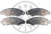 Гальмівні колодки дискові OPTIMAL BP-10326 (фото 1)