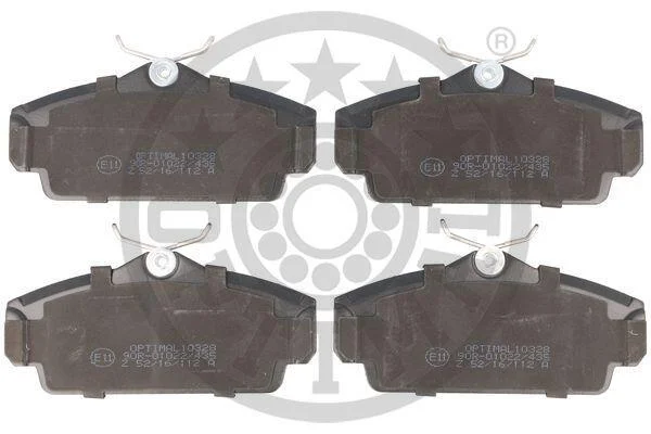 Гальмівні колодки дискові OPTIMAL BP10328 (фото 1)