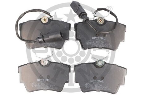 Гальмівні колодки дискові OPTIMAL BP-10338
