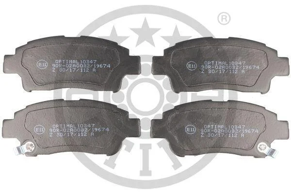 Гальмівні колодки дискові OPTIMAL BP10347 (фото 1)