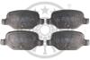 Гальмівні колодки дискові OPTIMAL BP-10390 (фото 1)