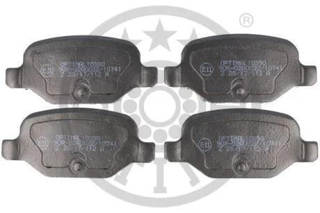 Гальмівні колодки дискові OPTIMAL BP10390