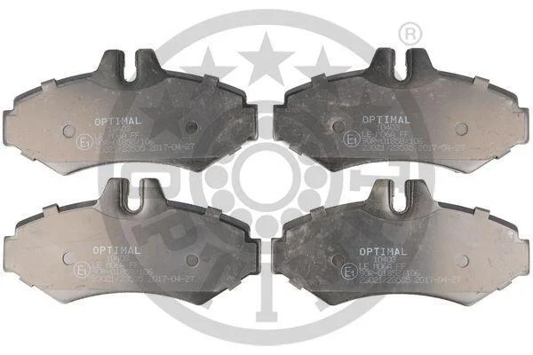 Гальмівні колодки дискові OPTIMAL BP10403 (фото 1)