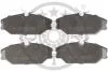 Гальмівні колодки дискові OPTIMAL BP10438 (фото 1)