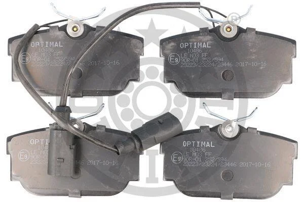 Гальмівні колодки дискові OPTIMAL BP10486 (фото 1)