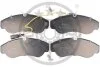 Гальмівні колодки дискові OPTIMAL BP10489 (фото 1)