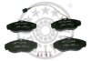 Гальмівні колодки дискові OPTIMAL BP-10490 (фото 1)