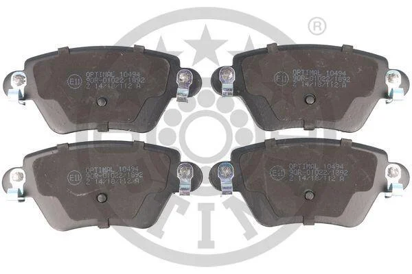 Гальмівні колодки дискові OPTIMAL BP10494 (фото 1)