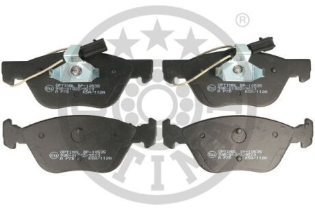 Гальмівні колодки дискові OPTIMAL BP-10535
