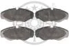 Гальмівні колодки дискові OPTIMAL BP12014 (фото 1)