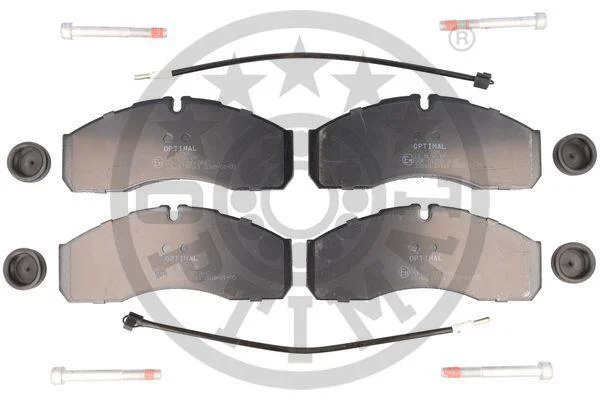 Гальмівні колодки дискові OPTIMAL BP12026 (фото 1)