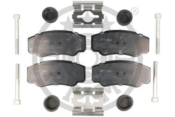 Гальмівні колодки дискові OPTIMAL BP12029 (фото 1)