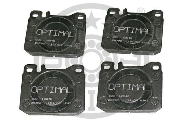 Гальмівні колодки дискові OPTIMAL BP12046 (фото 1)