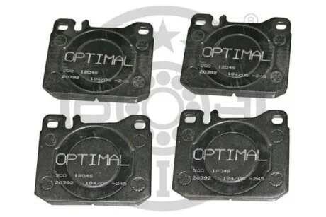Гальмівні колодки дискові OPTIMAL BP12046