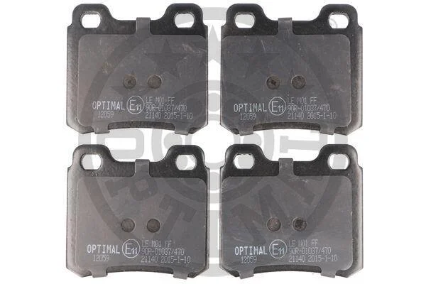 Гальмівні колодки дискові OPTIMAL BP12059 (фото 1)