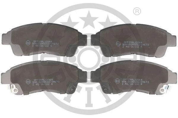 Гальмівні колодки дискові OPTIMAL BP12064 (фото 1)