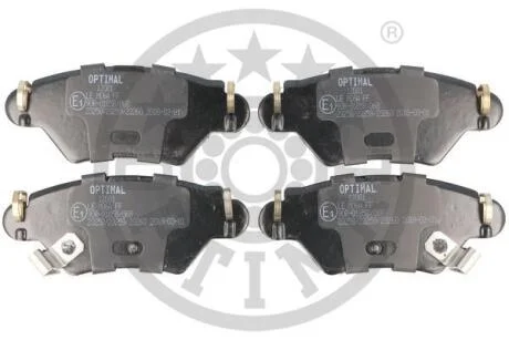 Гальмівні колодки дискові OPTIMAL BP12081