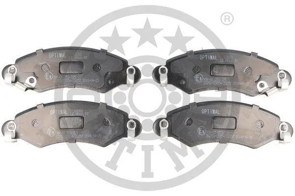 Гальмівні колодки дискові OPTIMAL BP12082 (фото 1)