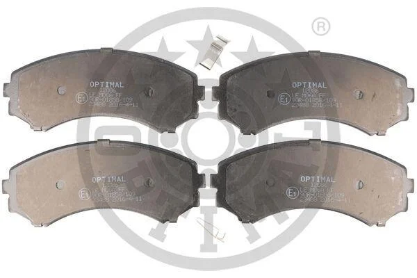 Гальмівні колодки дискові OPTIMAL BP12086 (фото 1)