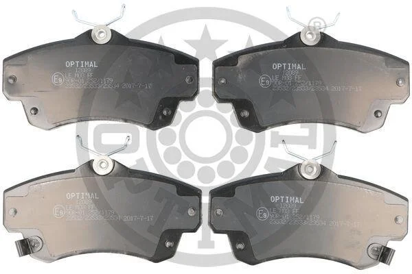 Гальмівні колодки дискові OPTIMAL BP12089 (фото 1)