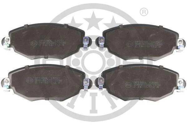 Гальмівні колодки дискові OPTIMAL BP12091 (фото 1)