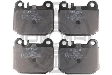 Гальмівні колодки дискові OPTIMAL BP12099