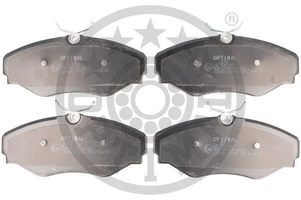 Гальмівні колодки дискові OPTIMAL BP12112 (фото 1)