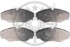 Гальмівні колодки дискові OPTIMAL BP-12112 (фото 1)