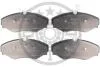 Гальмівні колодки дискові OPTIMAL BP12112 (фото 1)