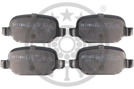 Гальмівні колодки дискові OPTIMAL BP-12115