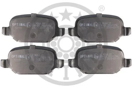 Гальмівні колодки дискові OPTIMAL BP12115