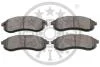 Гальмівні колодки дискові OPTIMAL BP12117 (фото 2)