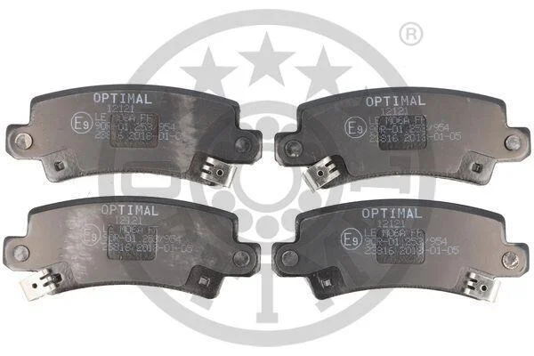 Гальмівні колодки дискові OPTIMAL BP12121 (фото 1)