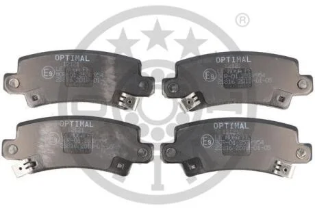 Гальмівні колодки дискові OPTIMAL BP12121