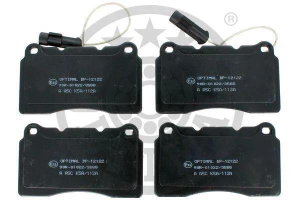 Гальмівні колодки дискові OPTIMAL BP12122 (фото 1)