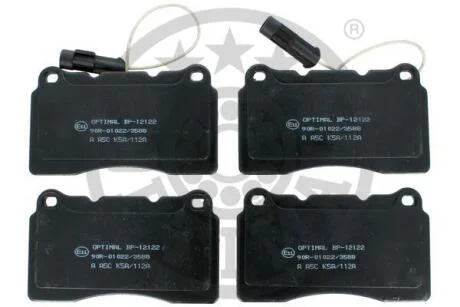 Гальмівні колодки дискові OPTIMAL BP12122