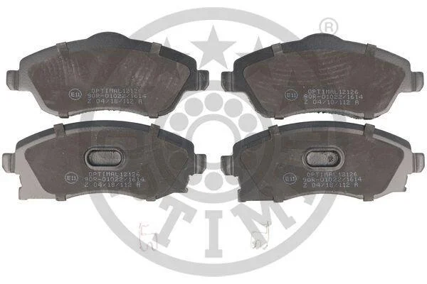 Гальмівні колодки дискові OPTIMAL BP12126 (фото 1)