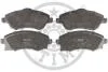 Гальмівні колодки дискові OPTIMAL BP12126 (фото 1)