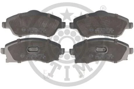 Гальмівні колодки дискові OPTIMAL BP12126