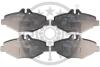 Гальмівні колодки дискові OPTIMAL BP-12127 (фото 1)