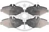 Гальмівні колодки дискові OPTIMAL BP12127 (фото 1)