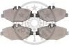 Гальмівні колодки дискові OPTIMAL BP12127 (фото 2)