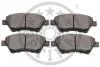 Гальмівні колодки дискові OPTIMAL BP12132 (фото 2)