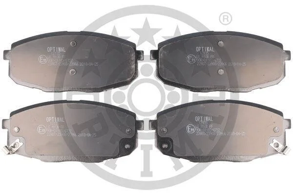 Гальмівні колодки дискові OPTIMAL BP12135 (фото 1)