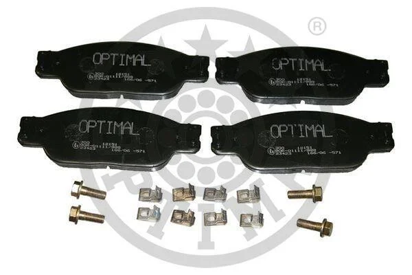 Гальмівні колодки дискові OPTIMAL BP12151 (фото 1)