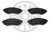 Гальмівні колодки дискові OPTIMAL BP-12154 (фото 1)